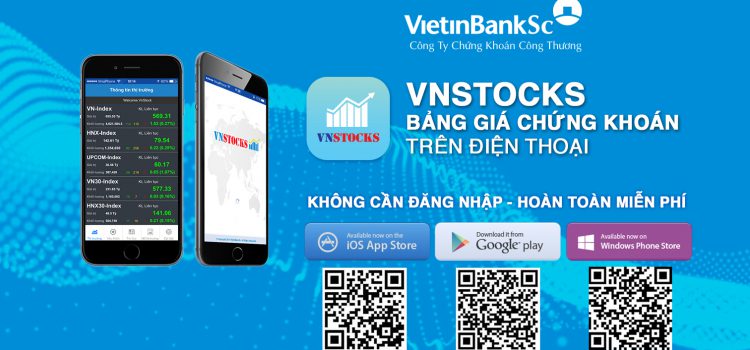 Bảng giá chứng khoán trên điện thoại VNStocks – Không cần đăng nhập, hoàn toàn miễn phí